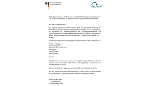 Information_Zustaendigkeitsaenderung_Beihilfe_Versorger_Bundeswehr_im_Ausland